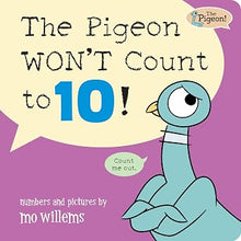 Load image into Gallery viewer, Pigeon Won't Count To 10 Board Book