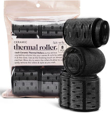 Load image into Gallery viewer, Ceramic Thermal Hair Rollers (8 Piece Set) - Kitsch