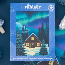 Load image into Gallery viewer, Villager Puzzles 500 Pieces - Northern Cabin