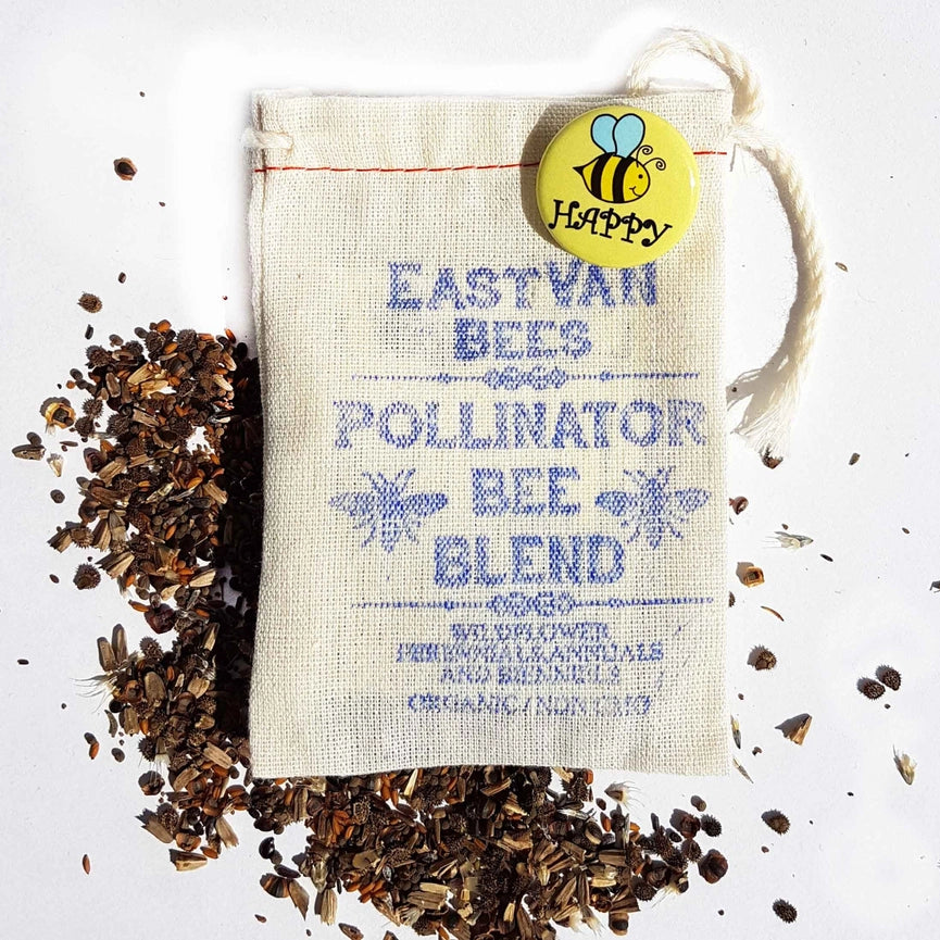 Bee Blend Wildflower Seed Pack With Button