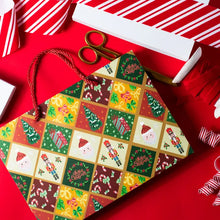Load image into Gallery viewer, Christmas Pattern Gift Bag