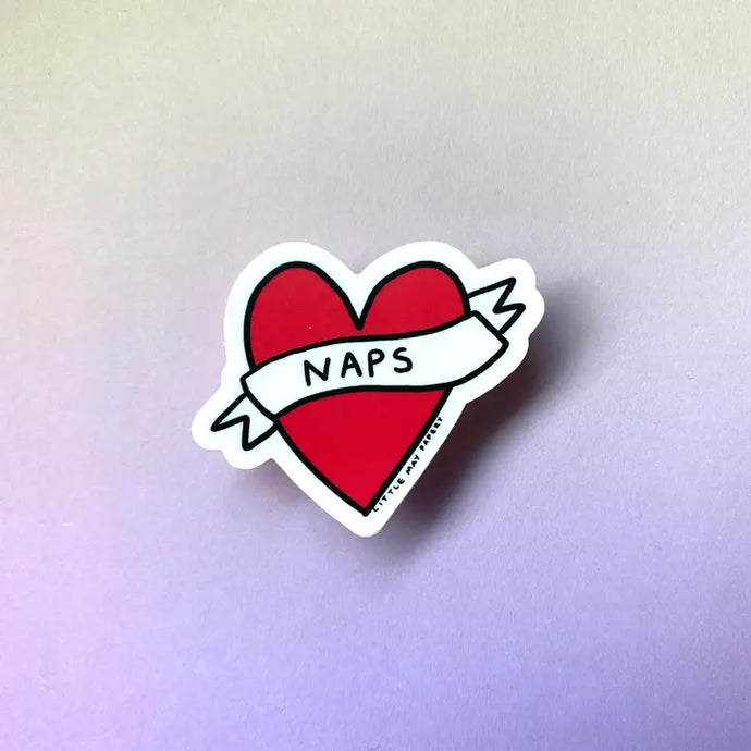 Naps Vinyl Sticker - Little May Papery