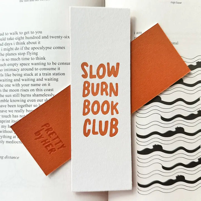 Slow Burn Book Club - Bookmark
