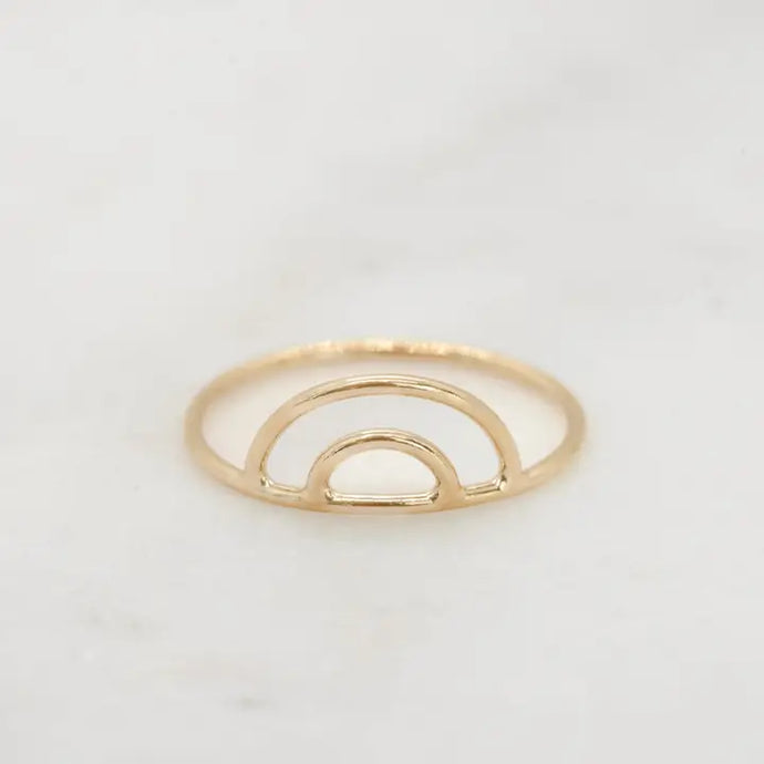 Aurora Gold Fill Ring