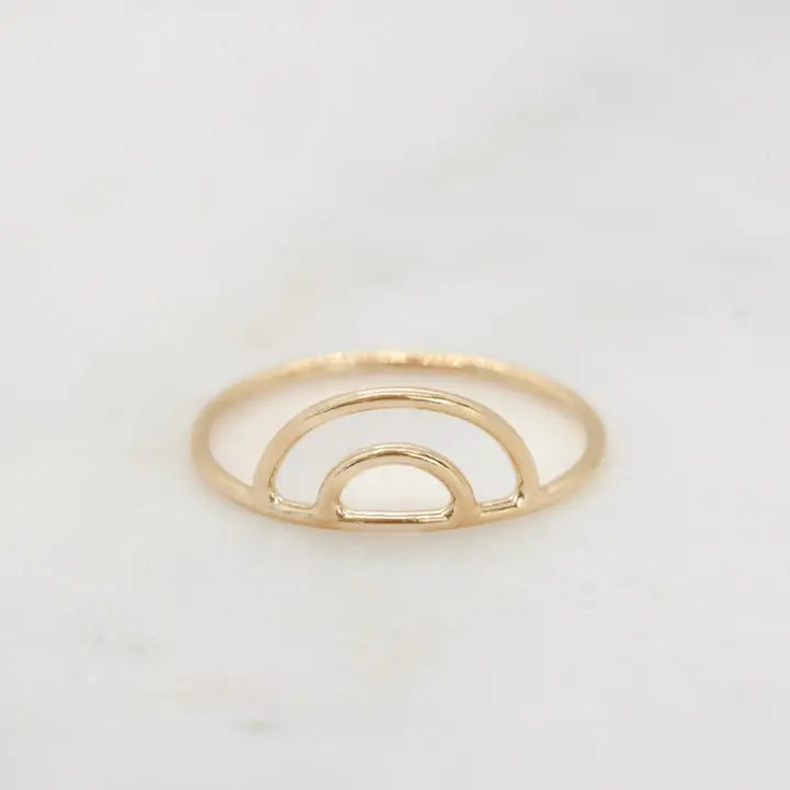 Aurora Gold Fill Ring