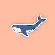 Load image into Gallery viewer, Humpback Whale Vinyl Sticker- Little May Papery