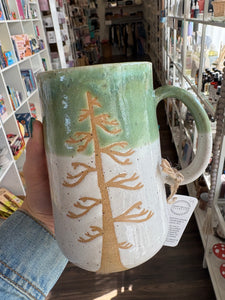 XL Large Lilly Pad Tree Mug - Hands on Clay