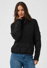 Load image into Gallery viewer, KAsiff Knit Pullover - Black