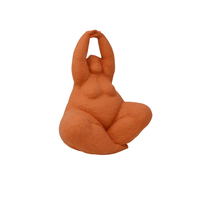 Yoga Lady - Cement Statue