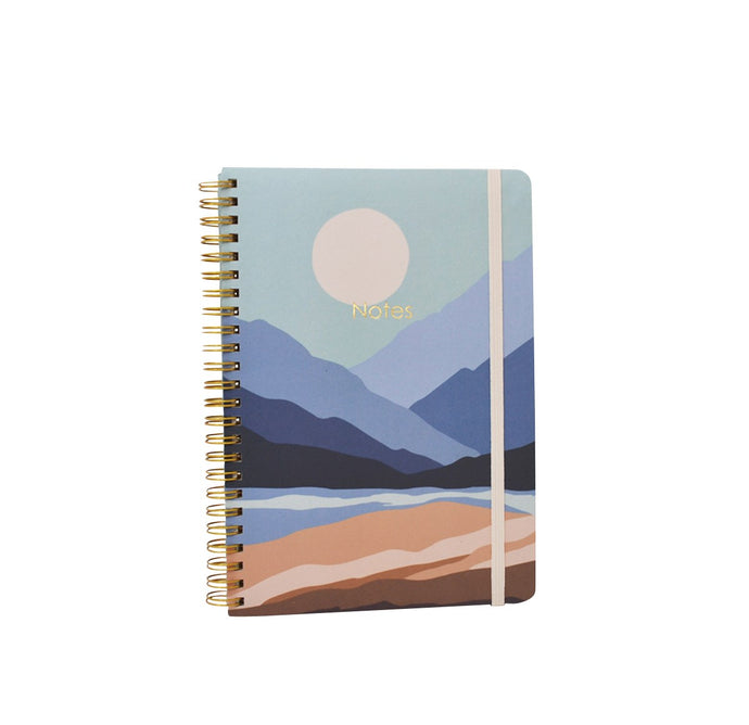 Mountain Hardcover Notebook - 80 sheets