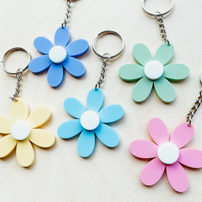 Daisy Keychain