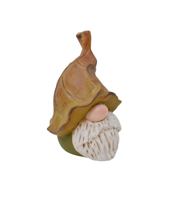 Gnome wearing a Leaf Hat (small)