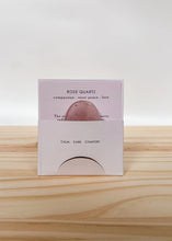 Load image into Gallery viewer, Palm Stone - Rose Quartz
