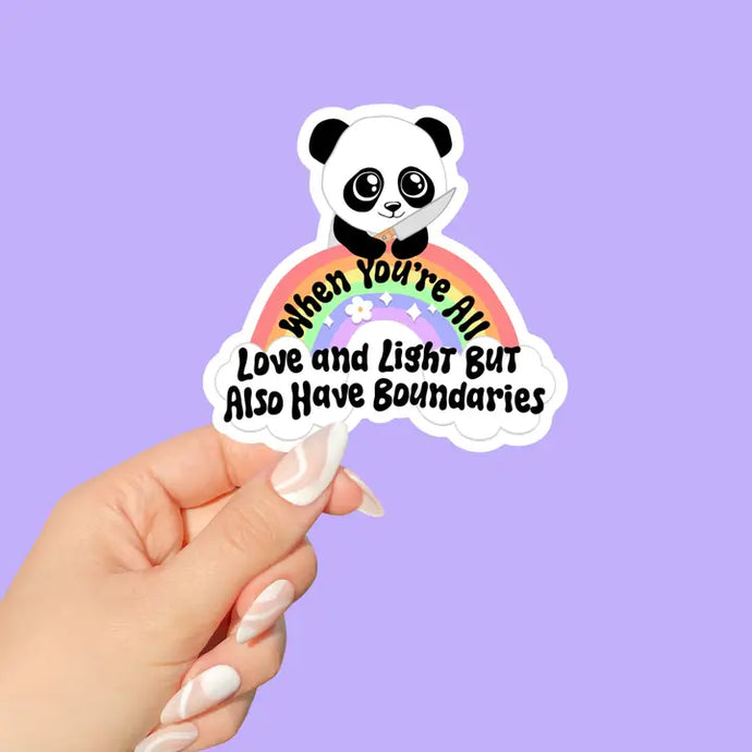 Love and Light Vinyl Sticker