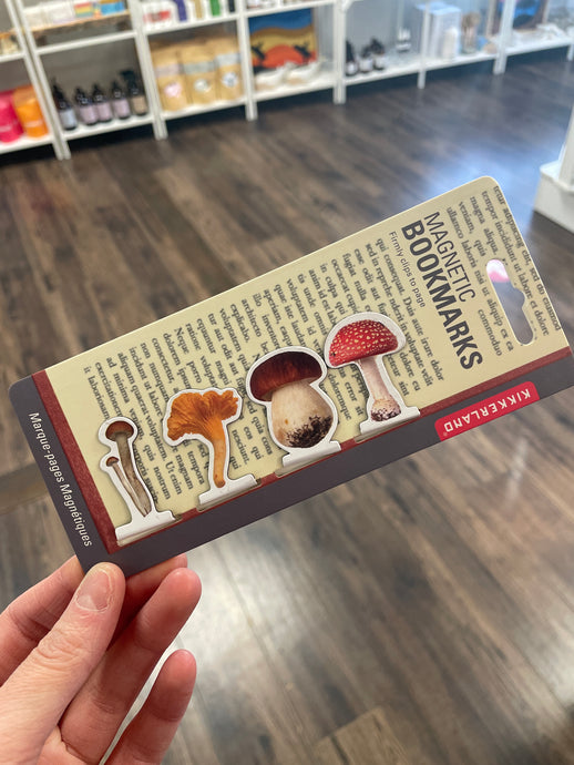 Magnetic Mushroom Bookmarks