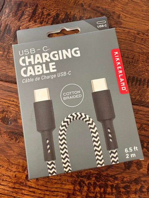 USB-C Charging Cable - Kikkerland