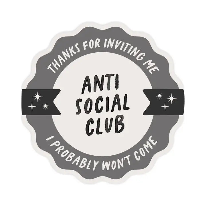 Anti Social Club - Sticker