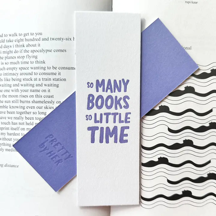 So Many Books so Little Time - Bookmark
