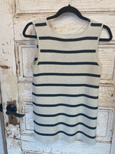 Load image into Gallery viewer, KCmorina Knit Top - Silver White/Blue - Kaffe Curve