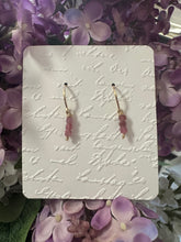 Load image into Gallery viewer, Gold Beaded Dainty Earrings
