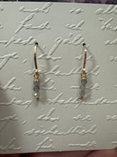 Load image into Gallery viewer, Gold Beaded Dainty Earrings