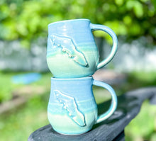 Load image into Gallery viewer, Island Map Pottery Mug