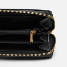 Load image into Gallery viewer, Black wallet with tassel