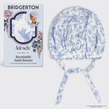 Load image into Gallery viewer, Satin Sleep Adjustable Bonnet - Bridgerton - Kitsch