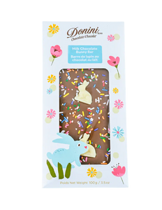 Decorative Chocolate Bunny Bar