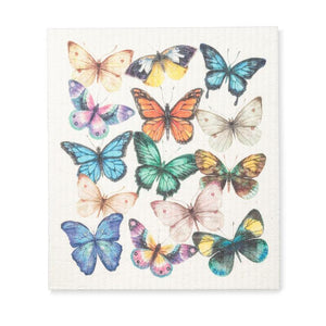 All Over Butterflies Dishcloth