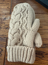 Load image into Gallery viewer, Marshmallow Cable Lined Mitts - Assorted Colours - Orb