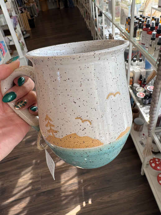 XL Large Gulf Island Mug - Hands on Clay
