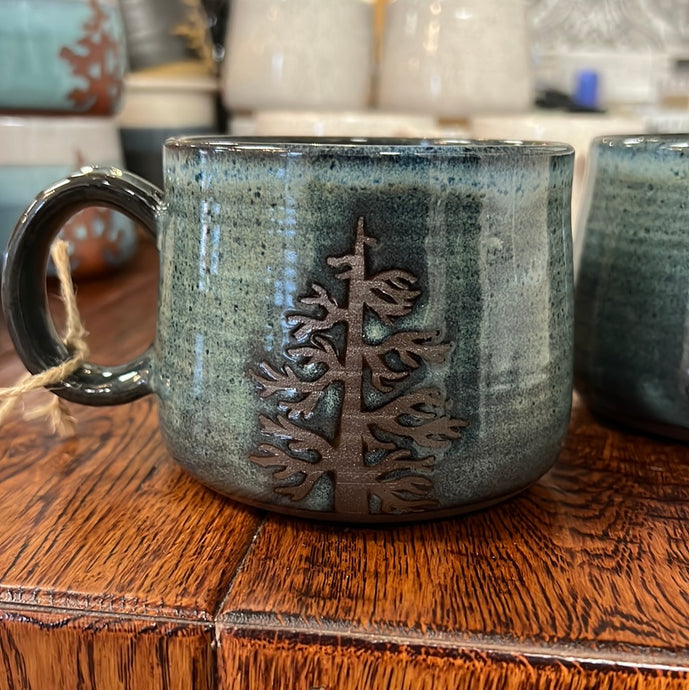 Medium Dusk Tree Latte Mug