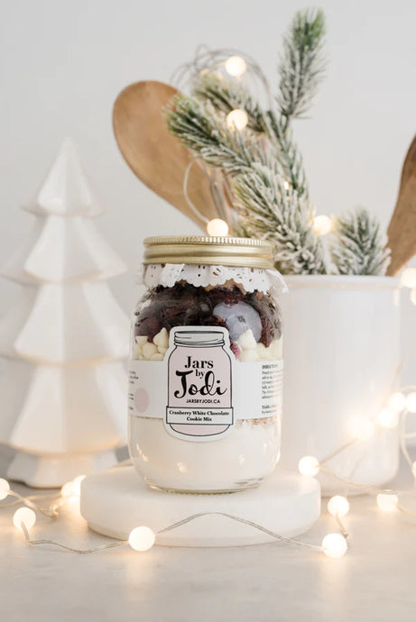 Cranberry White Chocolate Cookie Mix - Jars By Jodi