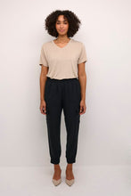 Load image into Gallery viewer, KAmilia Cropped Cargo Linen Jogger Pant