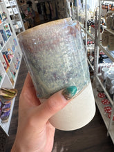 Load image into Gallery viewer, To-Go Coastal Dusk Pottery Cup