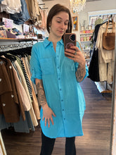 Load image into Gallery viewer, KApauline Shirt Dress - Aquarius
