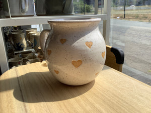 Large Belly Heart Mug - Hands on Clay