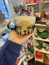 Load image into Gallery viewer, Blue Forager Mug - Hands on Clay