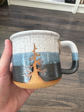 Load image into Gallery viewer, Three Tone Tree Mug - Hands on Clay