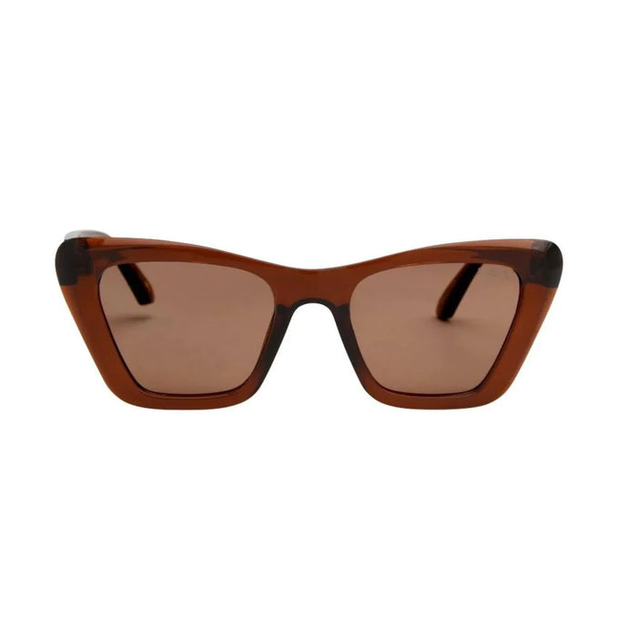 I-SEA Daisy Polarized Sunglasses - Cola/Rose