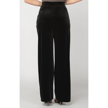 Load image into Gallery viewer, Wide Leg Velour Pant - Dex