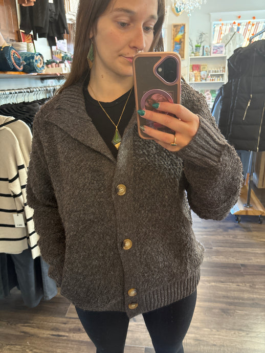 Dolly Sweater - Dark Grey
