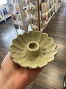 Flower Shaped Tapper Candle Holder