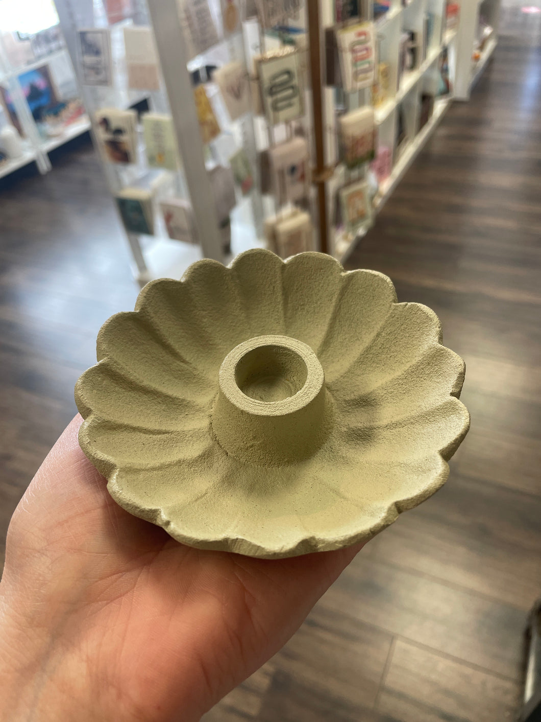 Flower Shaped Tapper Candle Holder