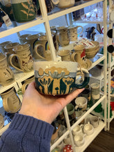 Load image into Gallery viewer, Blue Forager Mug - Hands on Clay