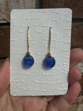 Load image into Gallery viewer, Dichroic Glass Gold Filled Earring