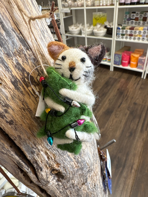 Tree Hugger Cat