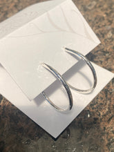 Load image into Gallery viewer, Sterling Silver Hoop Earrings - Elements Gallery