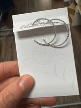 Load image into Gallery viewer, Sterling Silver Hoops Earrings - Elements Gallery